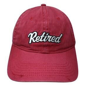 Retired Stop Asking Me To Do Stuff Slideback Baseball Cap Red One Size Open Road